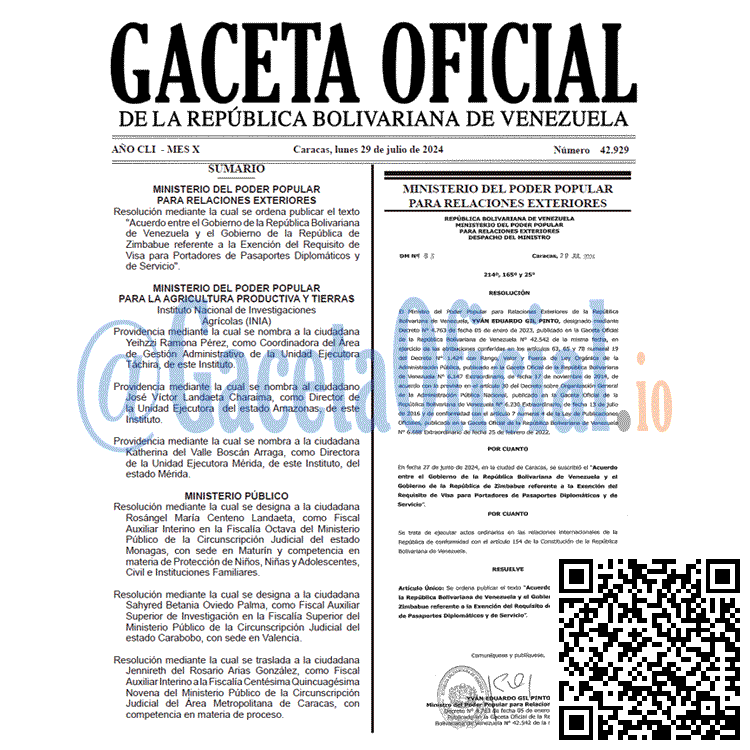 Gaceta Oficial, Gaceta 42929, Gaceta 42929 HD, Gaceta #42929, Gaceta Oficial Venezuela #42929