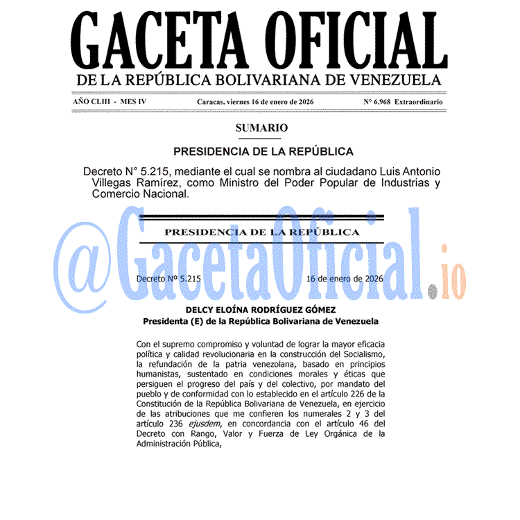 Gaceta Oficial, Gaceta 6968, Gaceta 6968 HD, Gaceta #6968, Gaceta Oficial Venezuela #6968