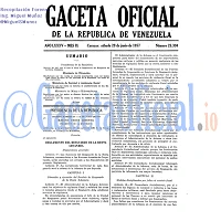 Gaceta Oficial 25394 del 29 Junio 1957