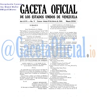 Gaceta Oficial 22541 del 13 Febrero 1948