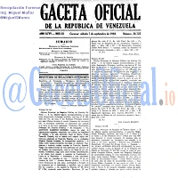 Gaceta Oficial 28723 del 7 Septiembre 1968