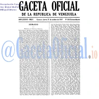 Gaceta Oficial 555 del 31 Octubre 1957