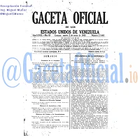 Gaceta Oficial 21601 del 2 Enero 1945