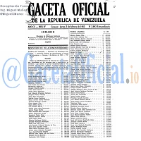 Gaceta Oficial 3093 del 3 Febrero 1983