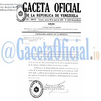 Gaceta Oficial 2624 del 30 Junio 1980