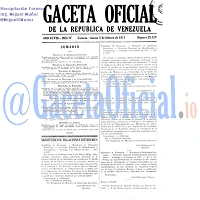 Gaceta Oficial 29433 del 5 Febrero 1971