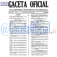 Gaceta Oficial 38632 del 26 Febrero 2007
