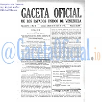 Gaceta Oficial 22506 del 3 Enero 1948