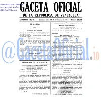 Gaceta Oficial 24293 del 16 Noviembre 1953