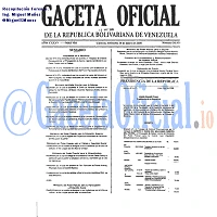 Gaceta Oficial 38930 del 14 Mayo 2008