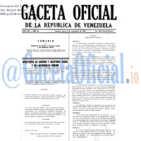 Gaceta Oficial 4044 del 8 Septiembre 1988