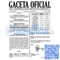 Gaceta Oficial, Gaceta 43417, Gaceta 43417 HD, Gaceta #43417, Gaceta Oficial Venezuela #43417