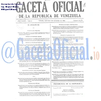 Gaceta Oficial 36574 del 4 Noviembre 1998
