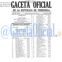 Gaceta Oficial 4072 del 1 Febrero 1989