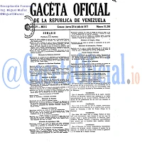 Gaceta Oficial 31285 del 28 Julio 1977