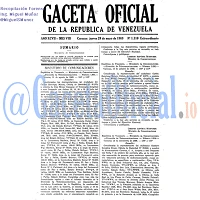 Gaceta Oficial 1310 del 29 Mayo 1969