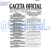 Gaceta Oficial 41796 del 9 Enero 2020