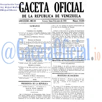 Gaceta Oficial 24635 del 3 Enero 1955